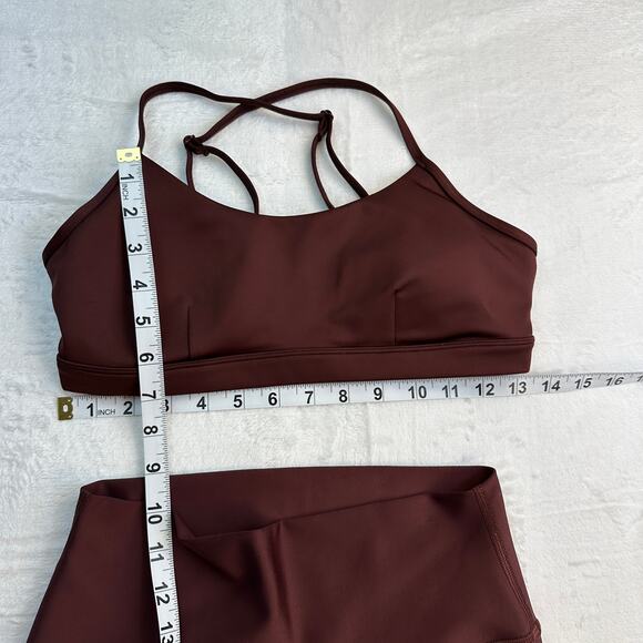 ALO Yoga Cherry cola leggings airlift - Picture 8 of 16